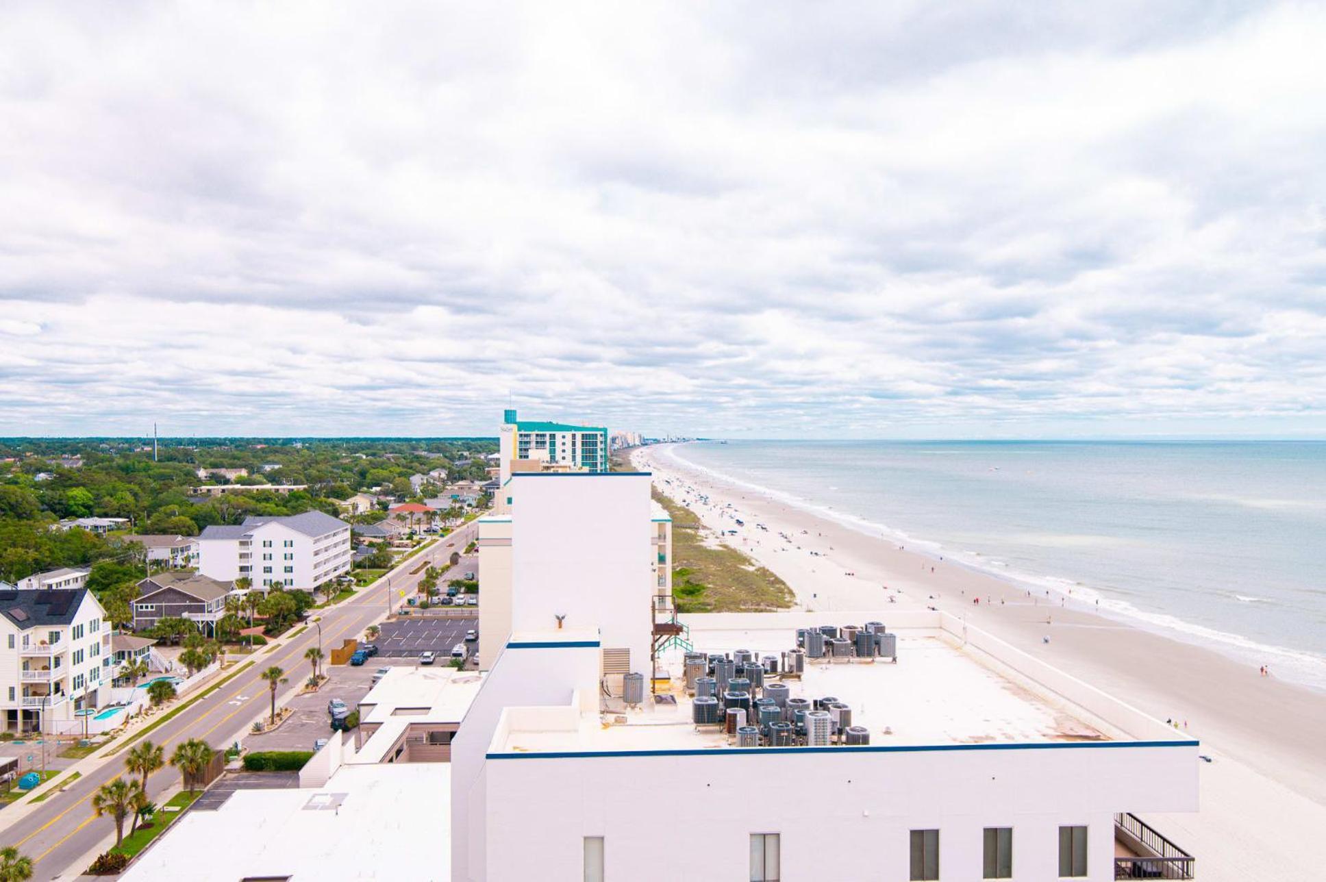 Bay Watch Resort Luxe Oceanfront End Unit Myrtle Beach Bagian luar foto