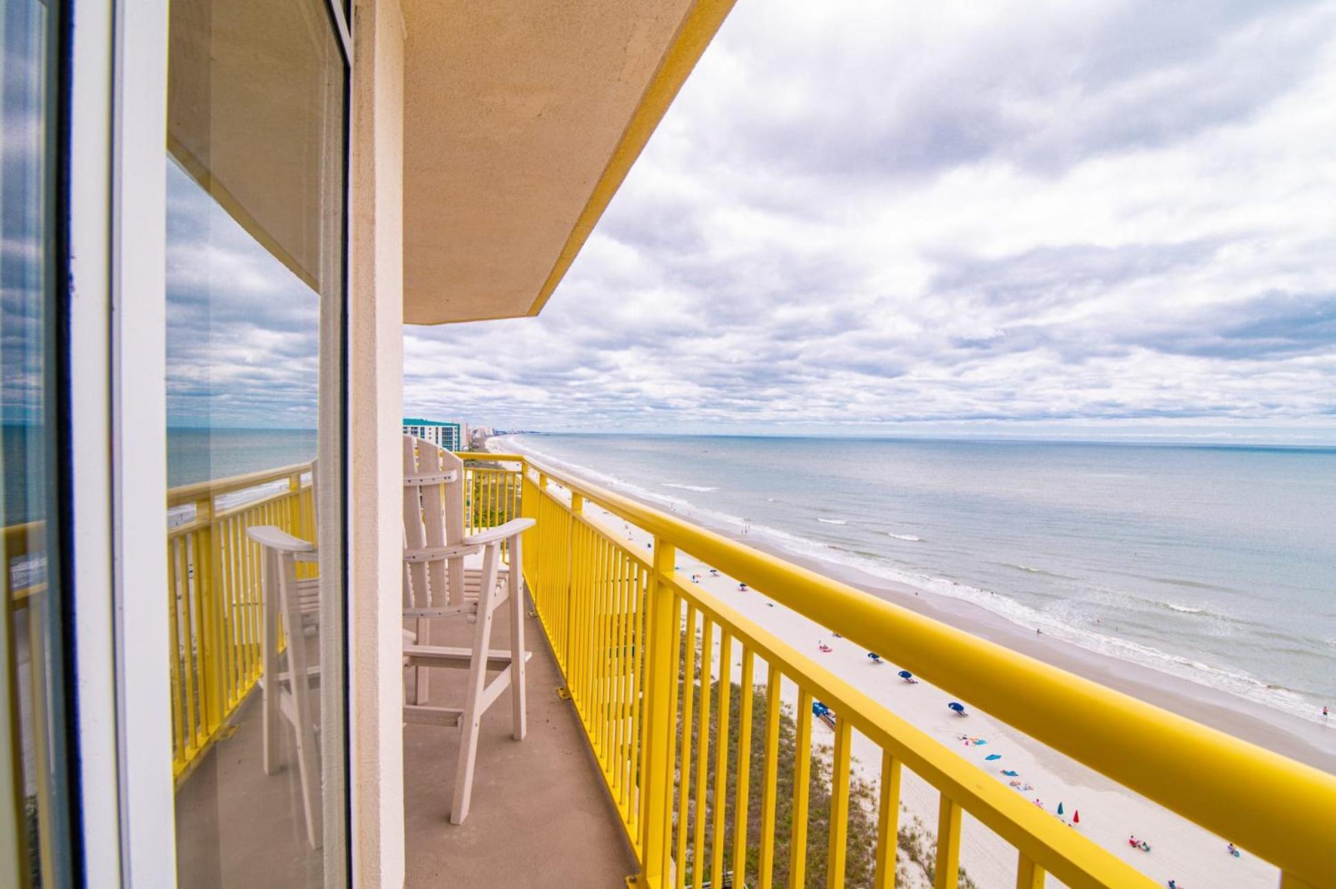 Bay Watch Resort Luxe Oceanfront End Unit Myrtle Beach Bagian luar foto