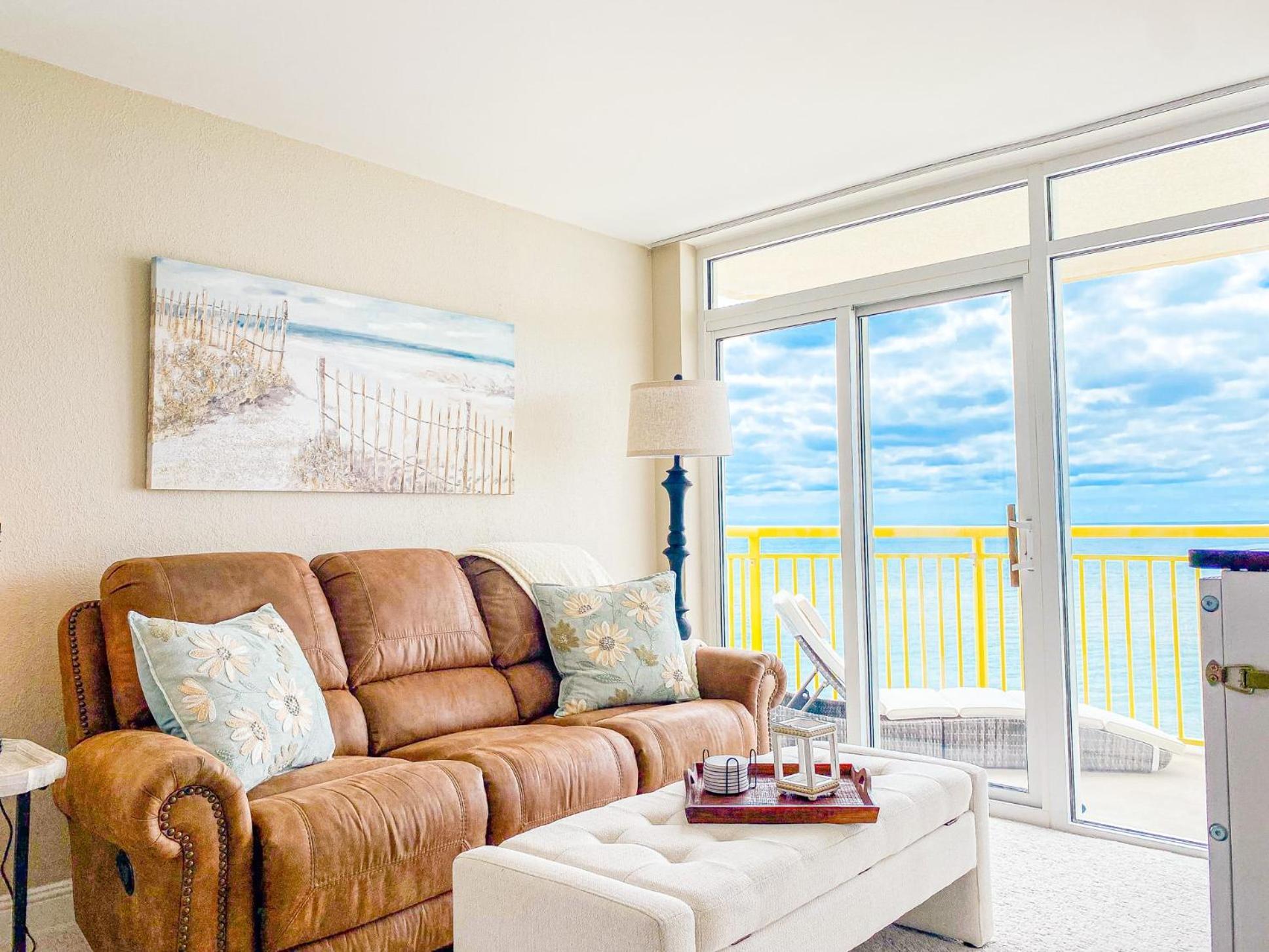 Bay Watch Resort Luxe Oceanfront End Unit Myrtle Beach Bagian luar foto
