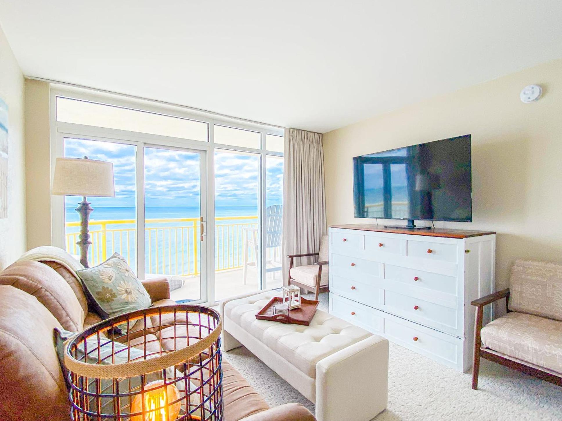 Bay Watch Resort Luxe Oceanfront End Unit Myrtle Beach Bagian luar foto