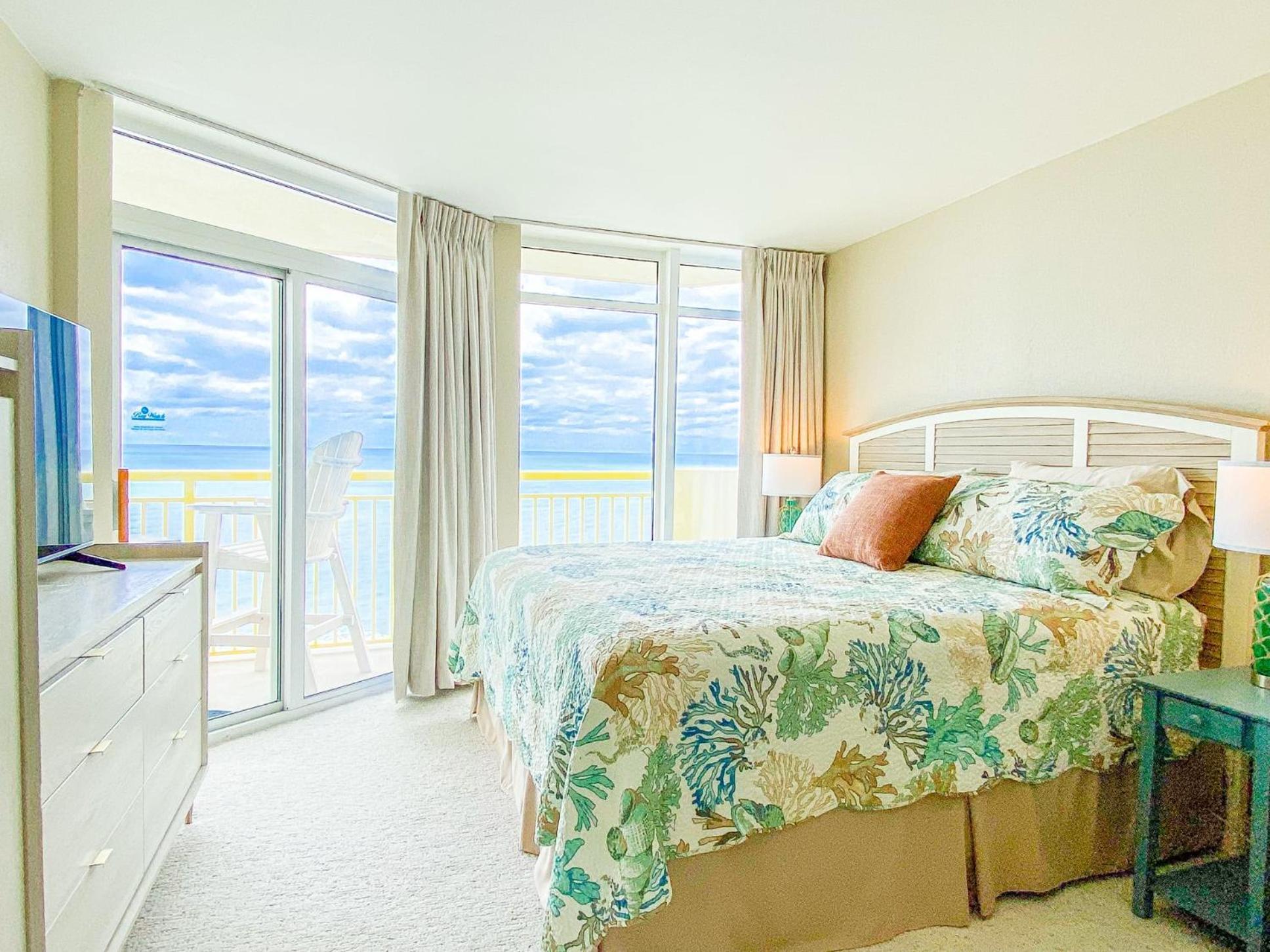 Bay Watch Resort Luxe Oceanfront End Unit Myrtle Beach Bagian luar foto