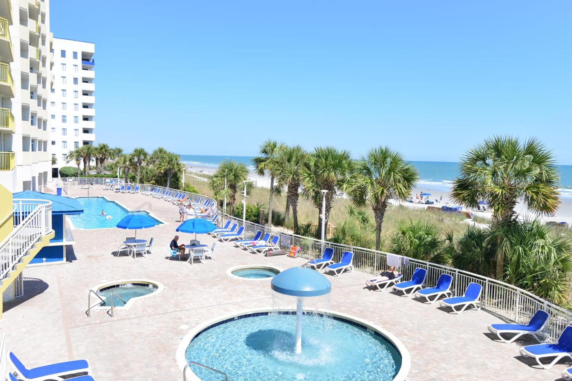 Bay Watch Resort Luxe Oceanfront End Unit Myrtle Beach Bagian luar foto