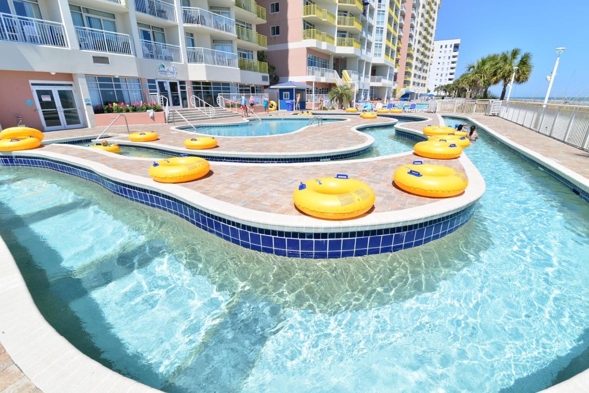 Bay Watch Resort Luxe Oceanfront End Unit Myrtle Beach Bagian luar foto