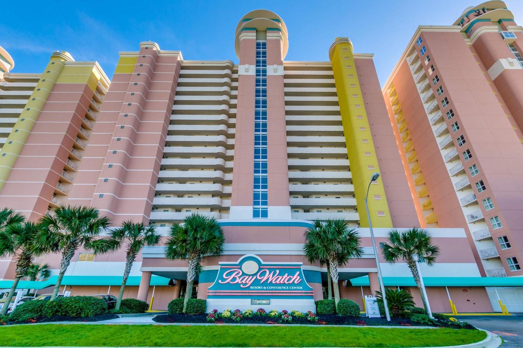 Bay Watch Resort Luxe Oceanfront End Unit Myrtle Beach Bagian luar foto