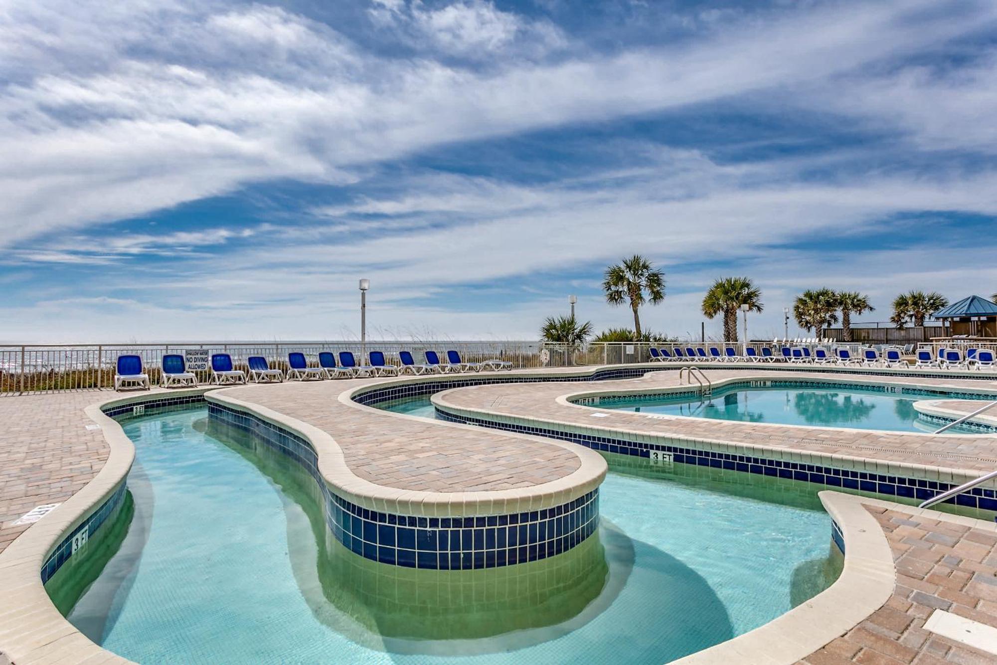 Bay Watch Resort Luxe Oceanfront End Unit Myrtle Beach Bagian luar foto