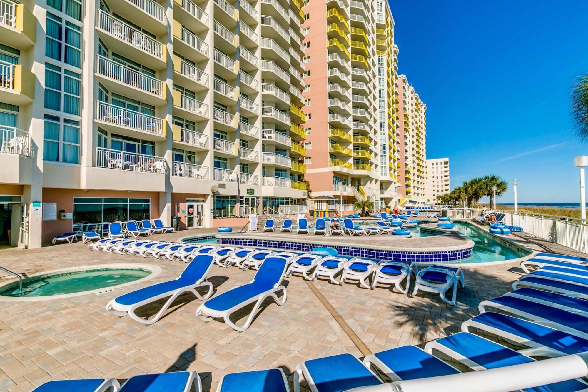 Bay Watch Resort Luxe Oceanfront End Unit Myrtle Beach Bagian luar foto