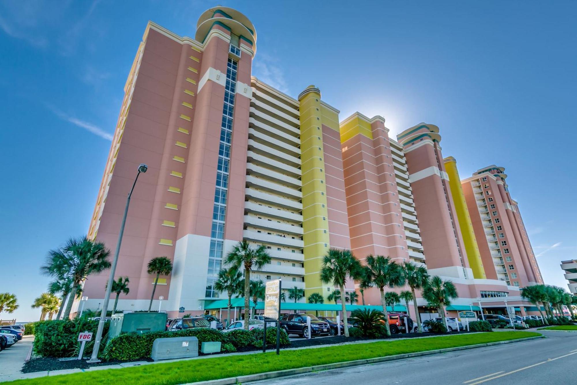Bay Watch Resort Luxe Oceanfront End Unit Myrtle Beach Bagian luar foto